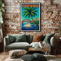 Panama Travel Poster