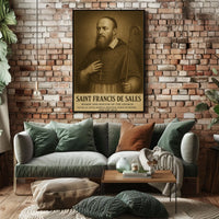 Saint Francis De Sales Patron Of Poster