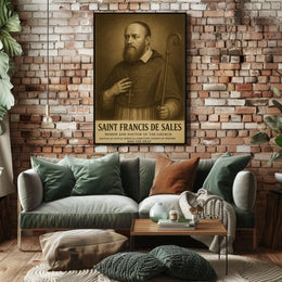 Saint Francis De Sales Patron Of Poster