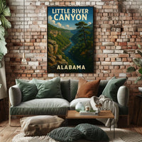 Little River Canyon, Alabama Poster