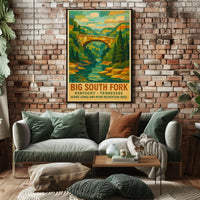 Big South Fork Scenic Area Poster