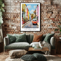 Portobello Road London Poster
