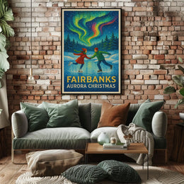 Fairbanks Aurora Poster