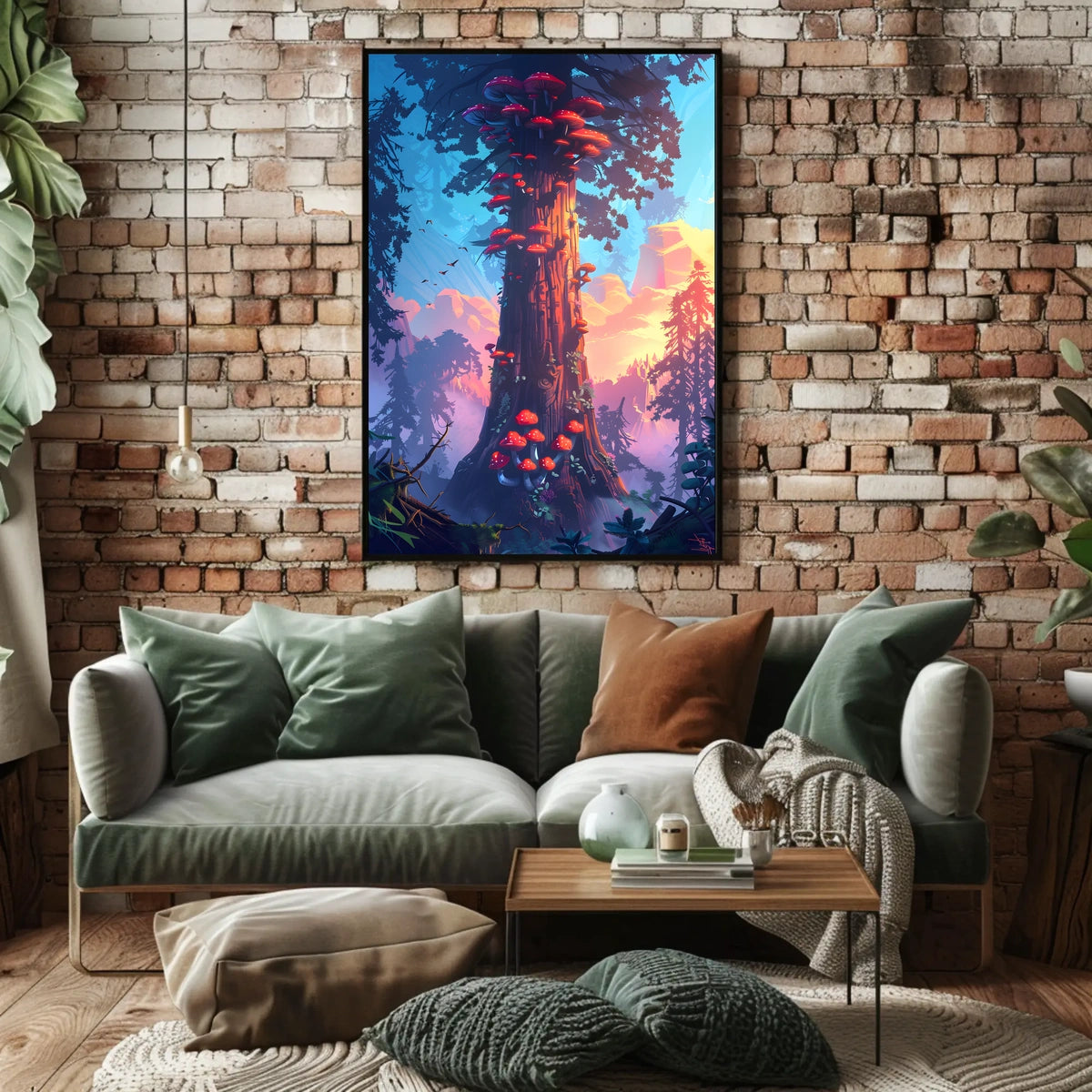 Enchanted Forest Tower Poster
