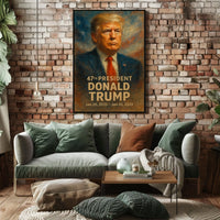 Donald Trump 47Th President Poster