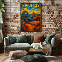 New Jersey Landscape Poster
