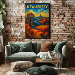 New Jersey Landscape Poster