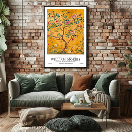 William Morris Vintage Cotton Prints Cultural Heritage Poster