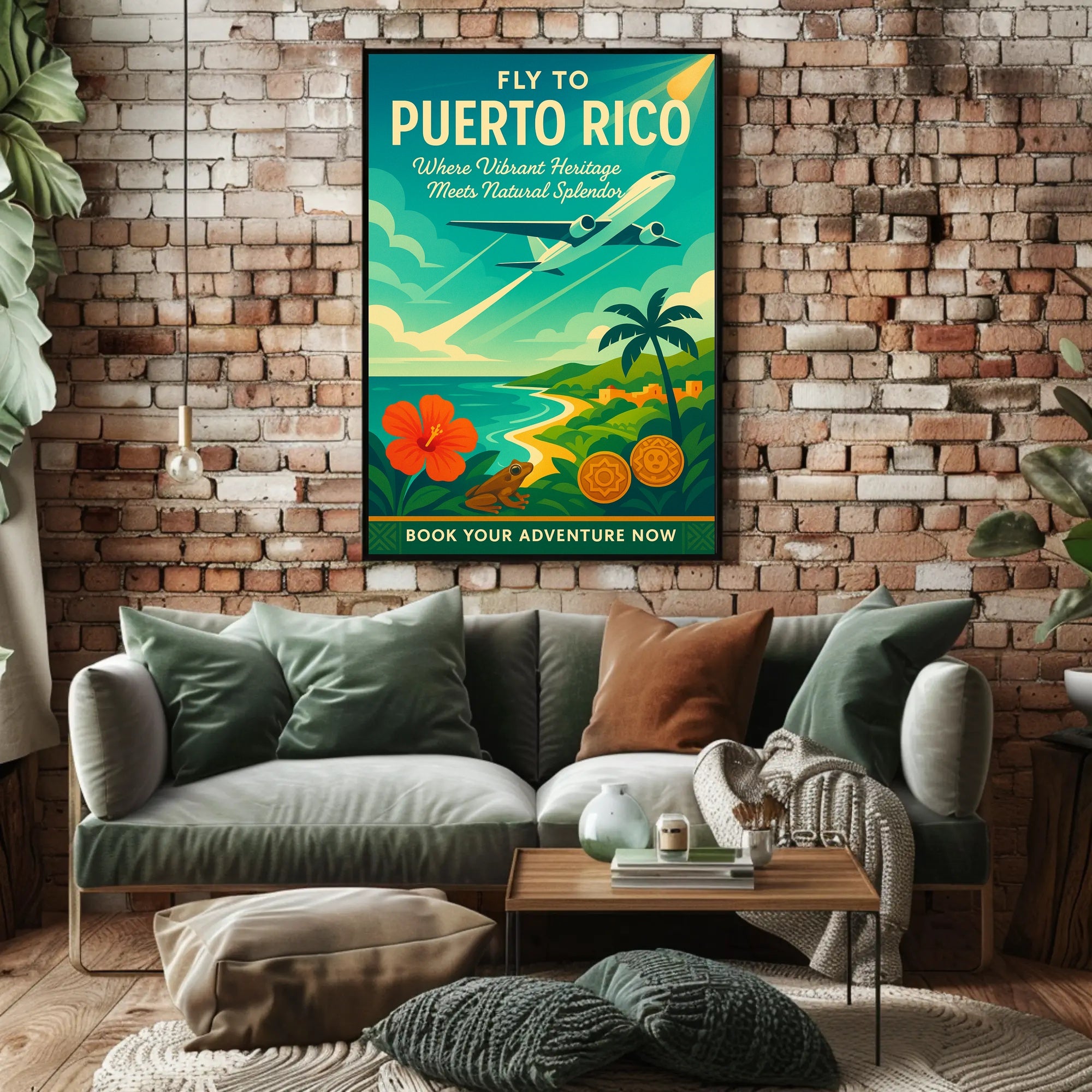 Discover Puerto Rico Poster