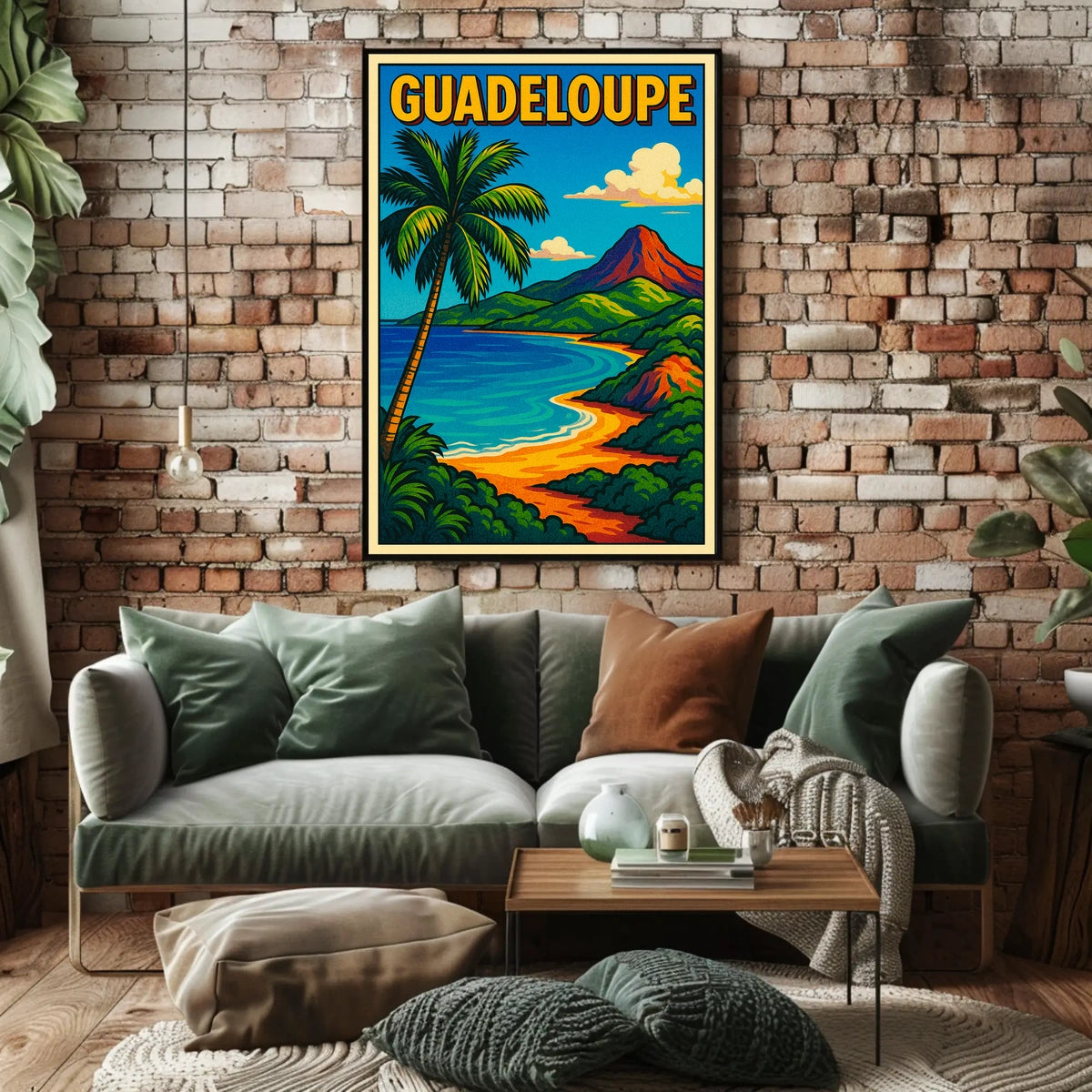 Guadeloupe Paradise Poster