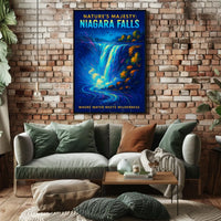 Niagara Falls Adventure Travel Poster
