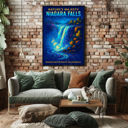 Niagara Falls Adventure Travel Poster