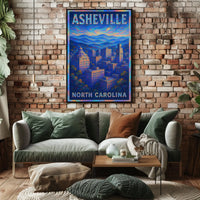Asheville, North Carolina Poster