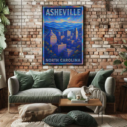 Asheville, North Carolina Poster