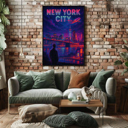 New York City Nights Poster