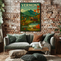 Vermont Natural Serenity Wall Art Print