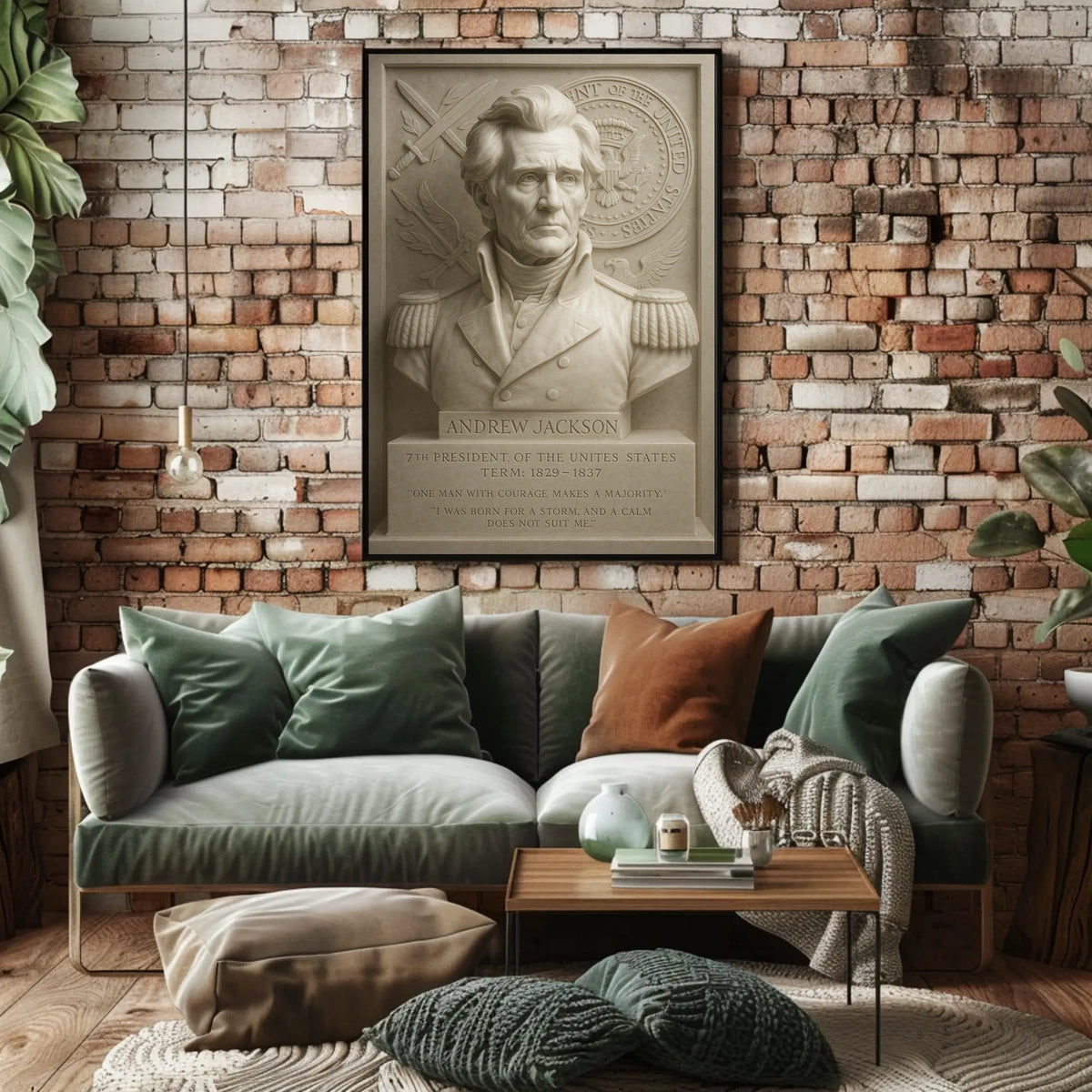 Andrew Jackson 7th President Poster