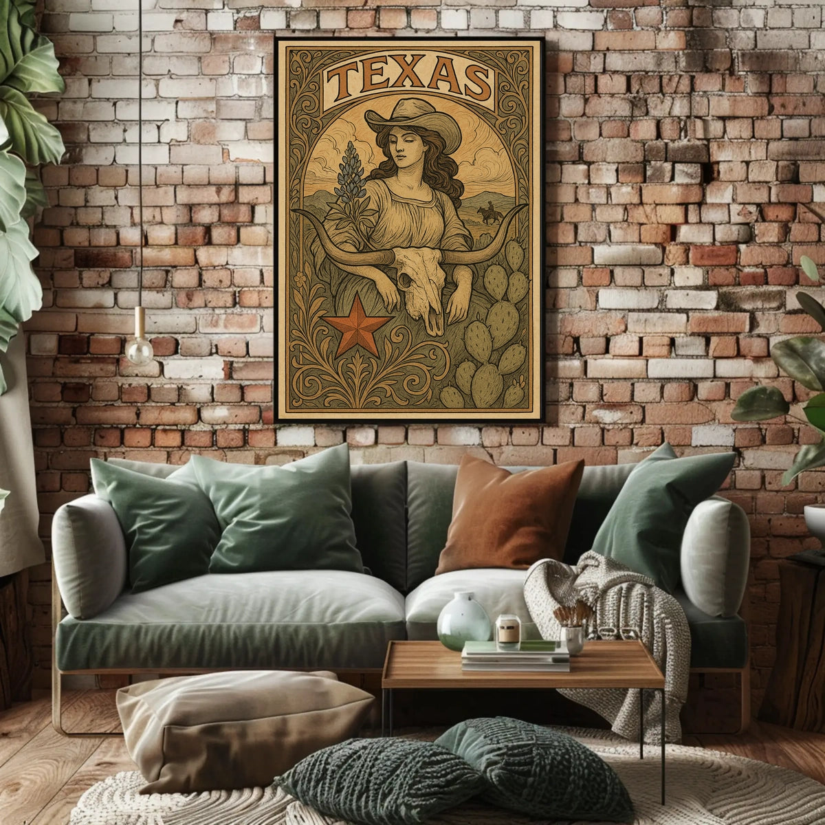 Texas Heritage Poster