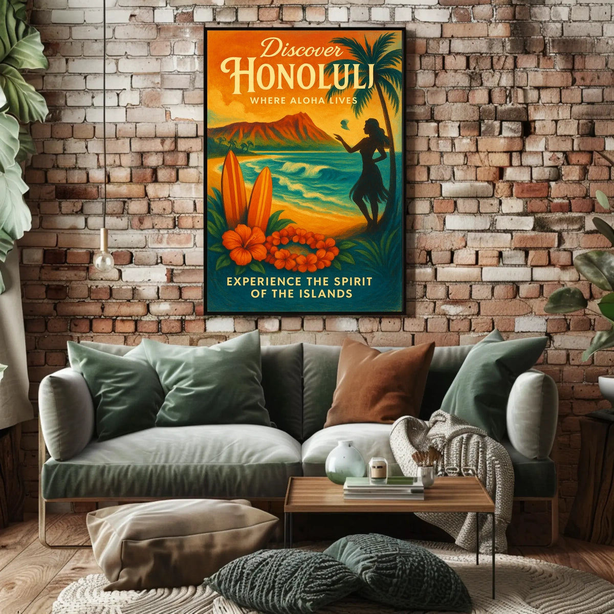 Discover Honolulu Experience The Poster