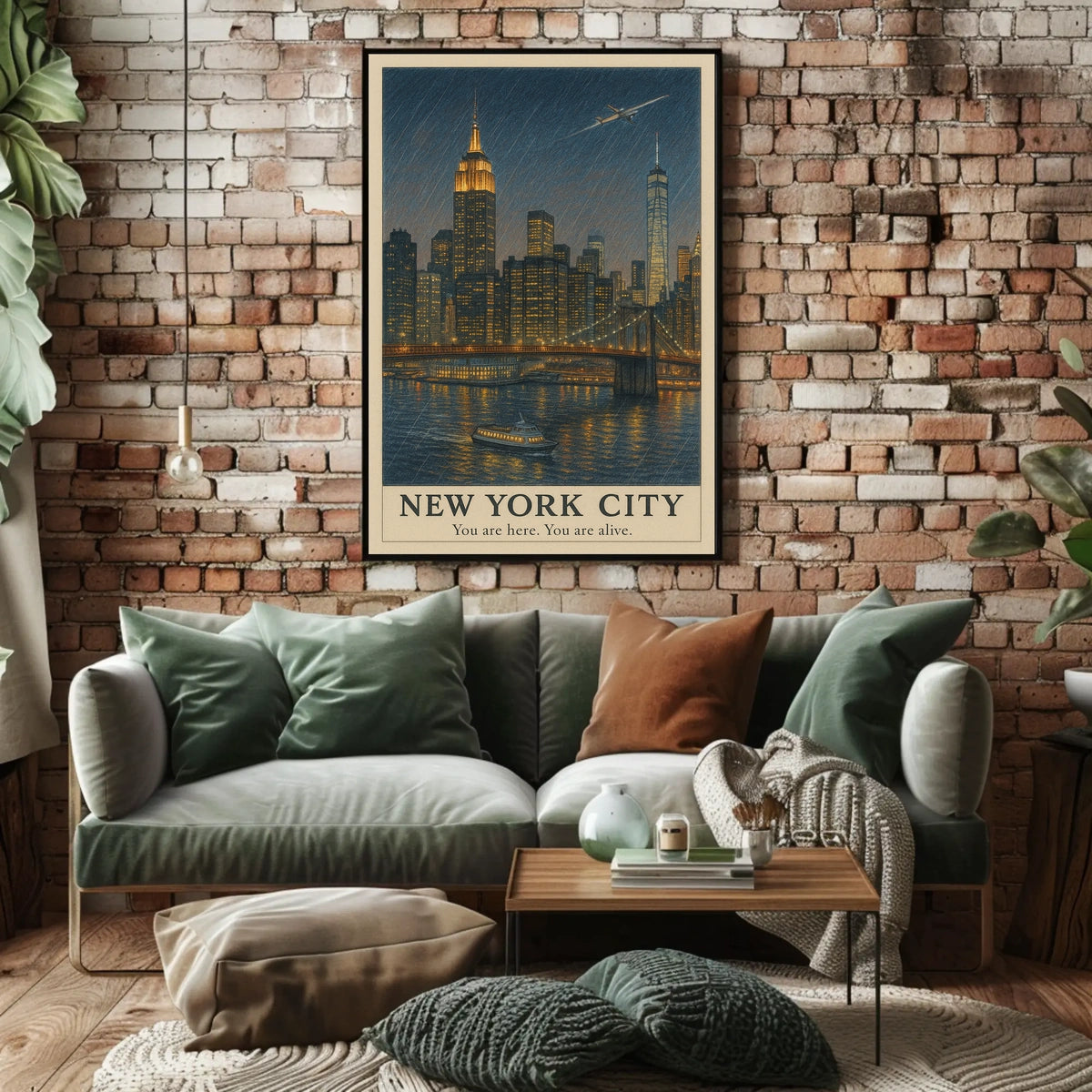 New York City A Vibrant Metropolis Poster
