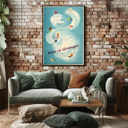 Winter in Germany Poster