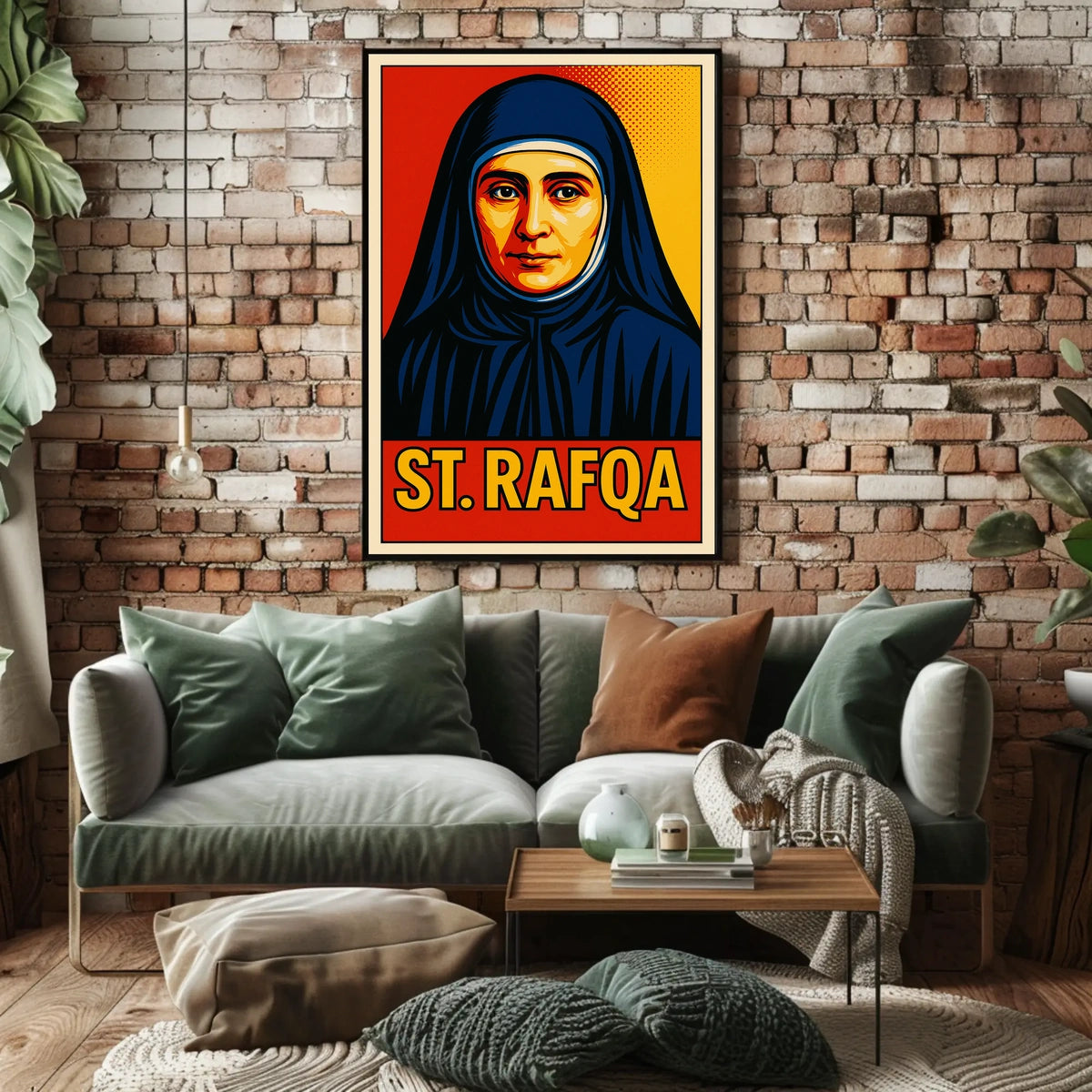 St. Rafqa Poster