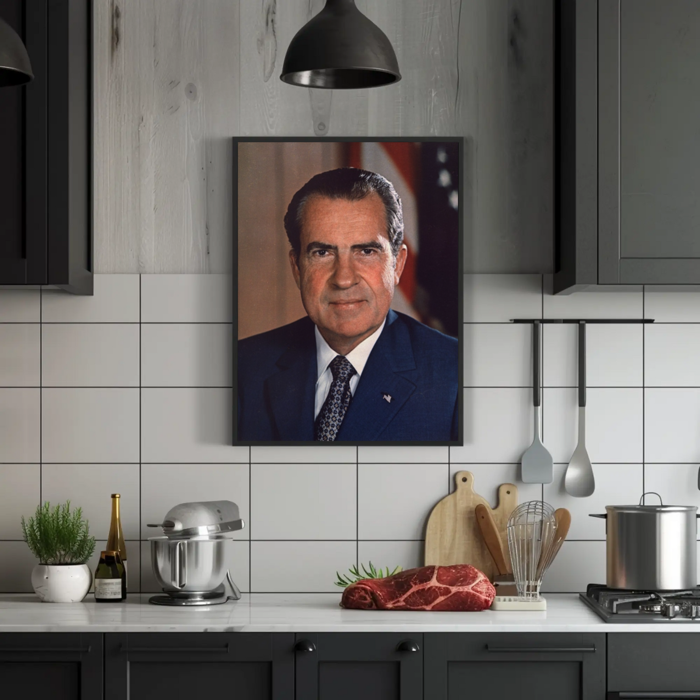 Richard Nixon 37th President Of The United States Photo