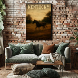 Kentucky Horse Country Poster