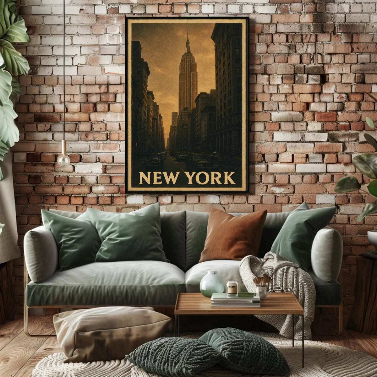 New York Cityscape Poster
