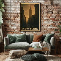 New York Cityscape Poster