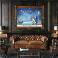 Dreamy Night Sky Poster