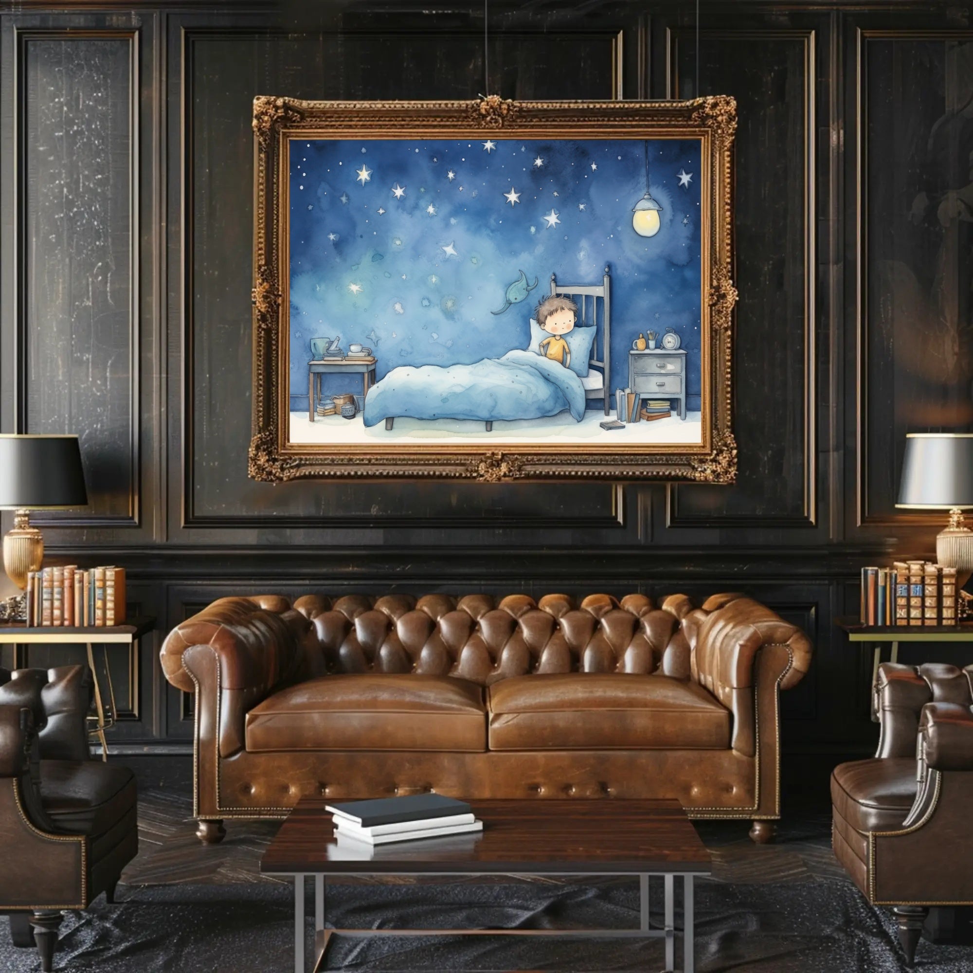 Dreamy Night Sky Poster