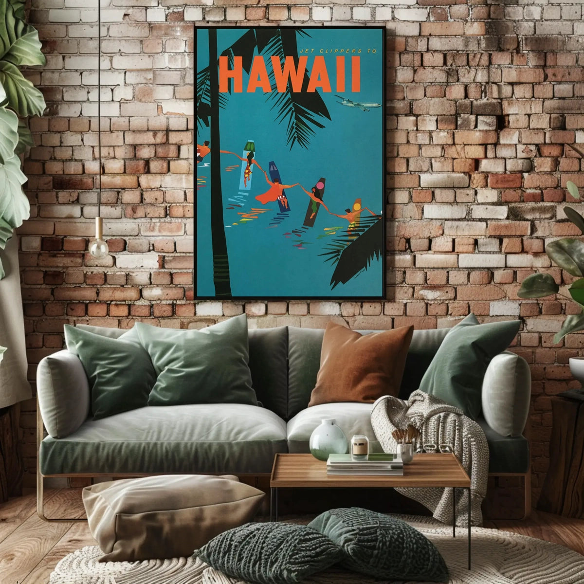 Jet Clippers To Hawaii Poster