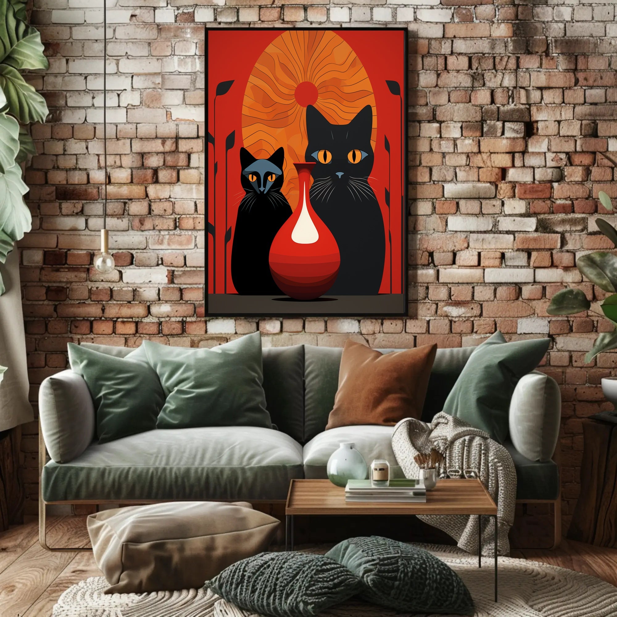 Feline Elegance Poster