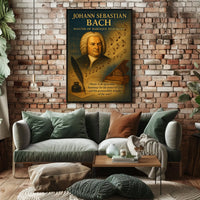 Johann Sebastian Bach Master Of Poster