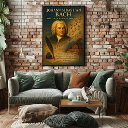 Johann Sebastian Bach Master Of Poster