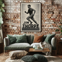 Jim Thorpe Athletic Legend Poster