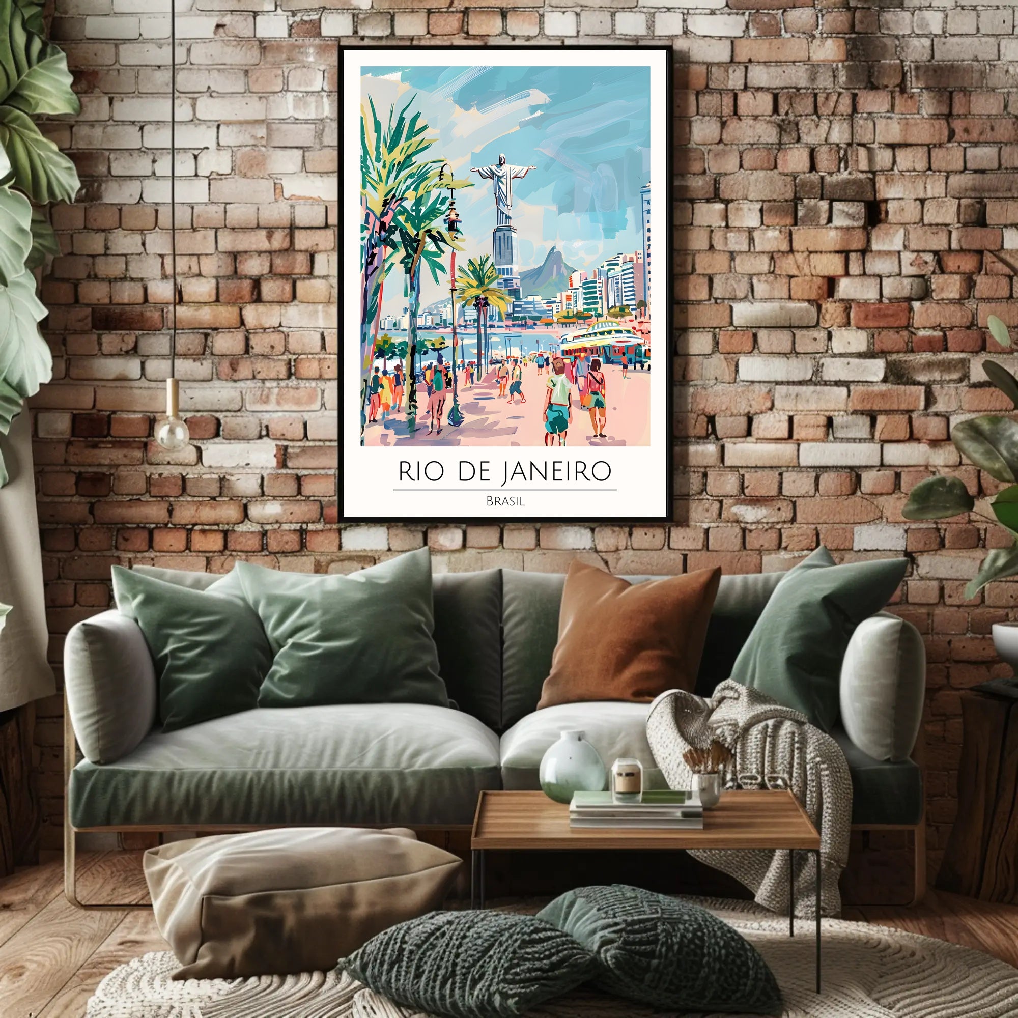 Rio de Janeiro Vibes Poster PosterGoat