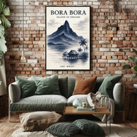 Bora Bora Island of Dreams Poster PosterGoat