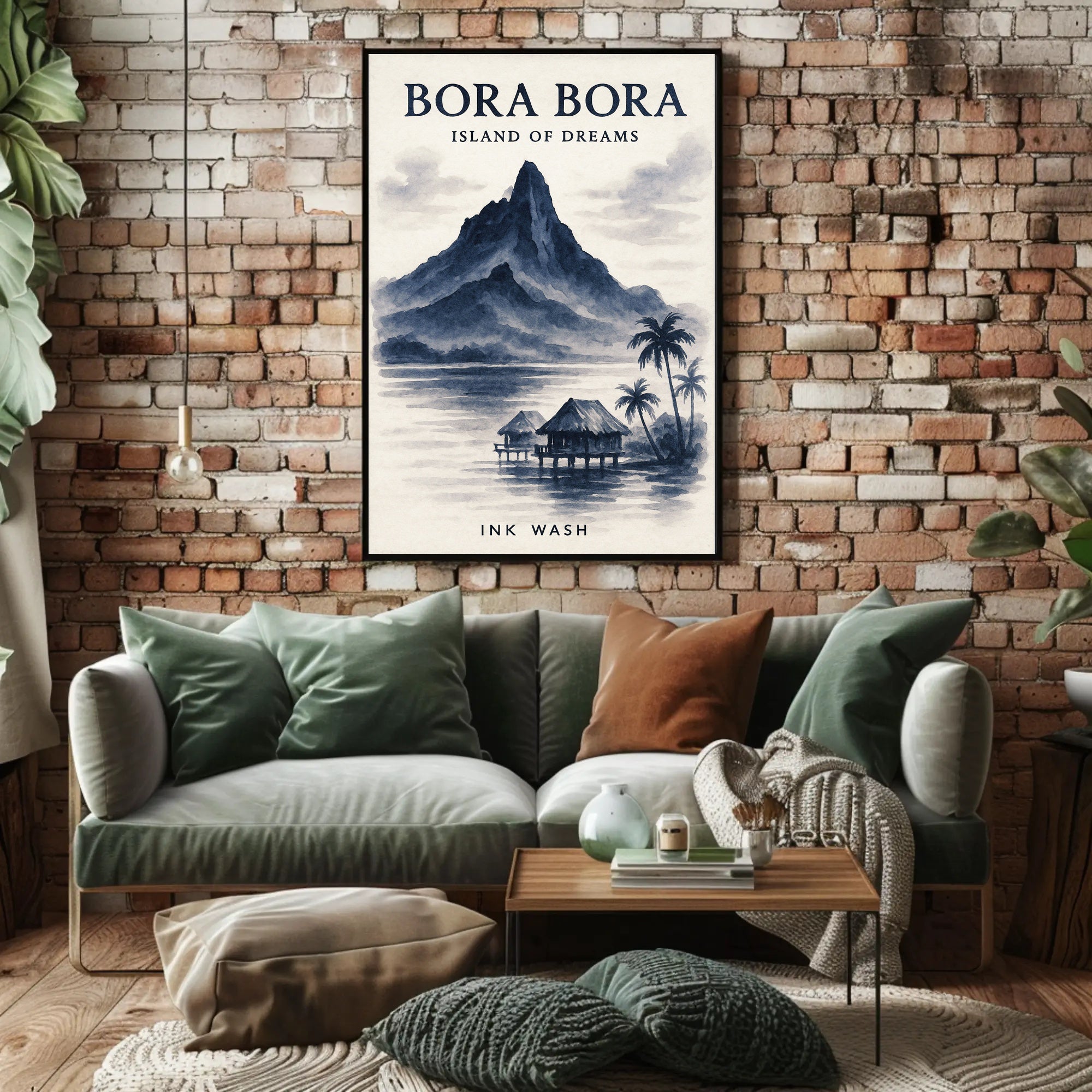 Bora Bora Island of Dreams Poster PosterGoat