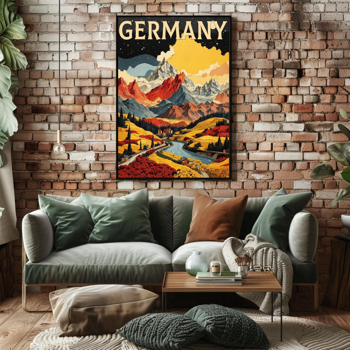 Germany A Scenic Journey Poster