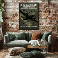 B-26 Marauder - Widow Maker Poster
