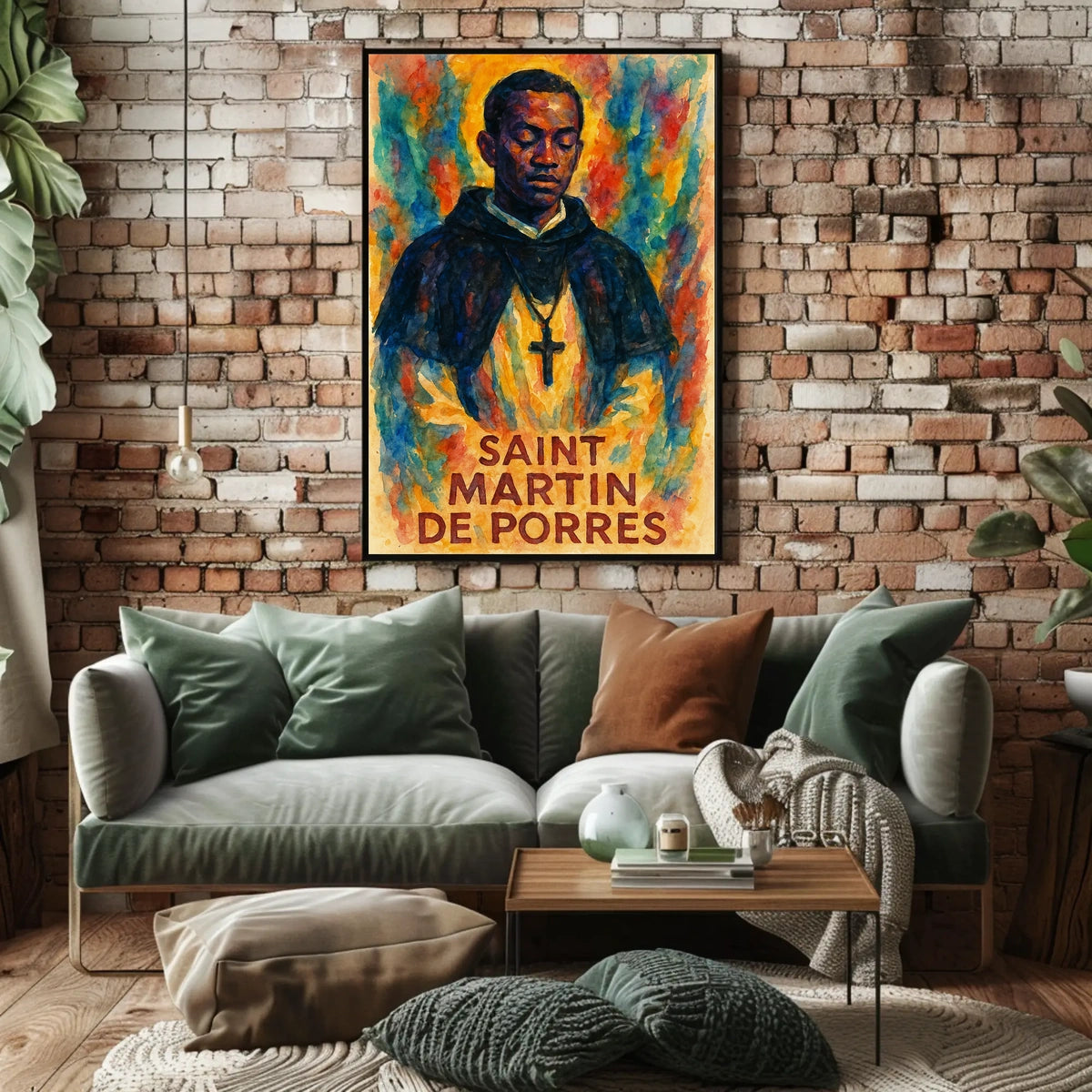 Saint Martin De Porres Poster