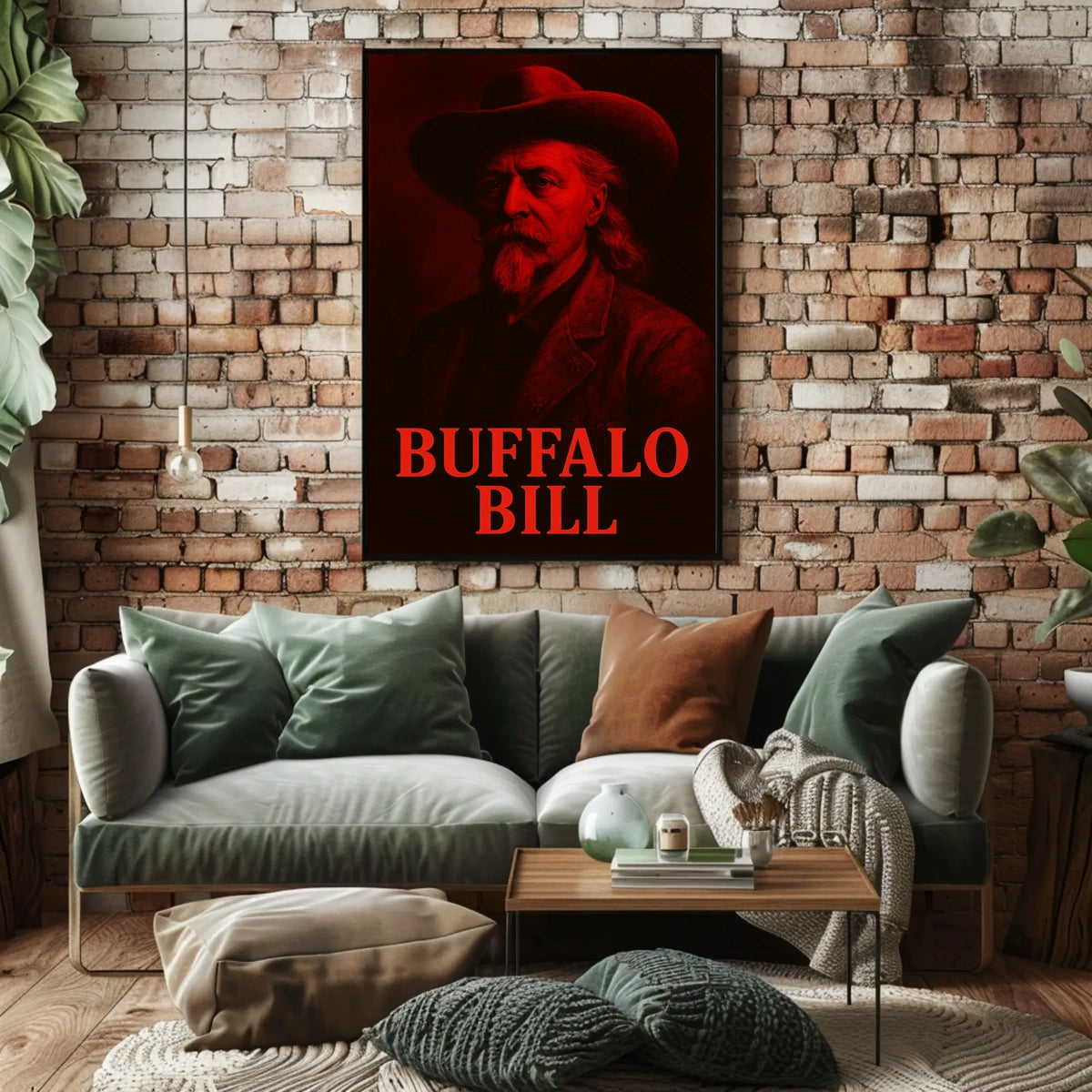 Buffalo Bill American Old West Heritage Poster