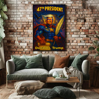Donald Trump 47th President The Presidential Chronicles Poster PosterGoat