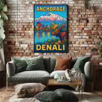 Anchorage Denali Poster