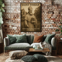 Saint Finbar Bishop Associated With Poster