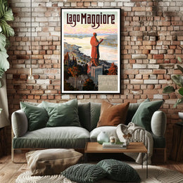 Lago Maggiore Travel Poster