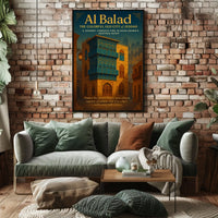 Al Balad The Colorful Old City Of Poster