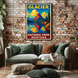 Glacier National Park Poster
